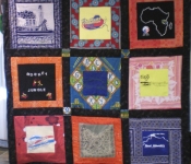 tshirts from africa quilt