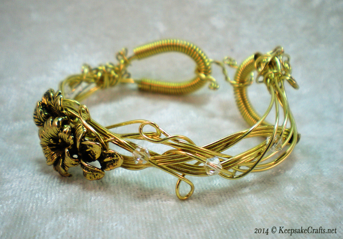braided wire bracelet (2)