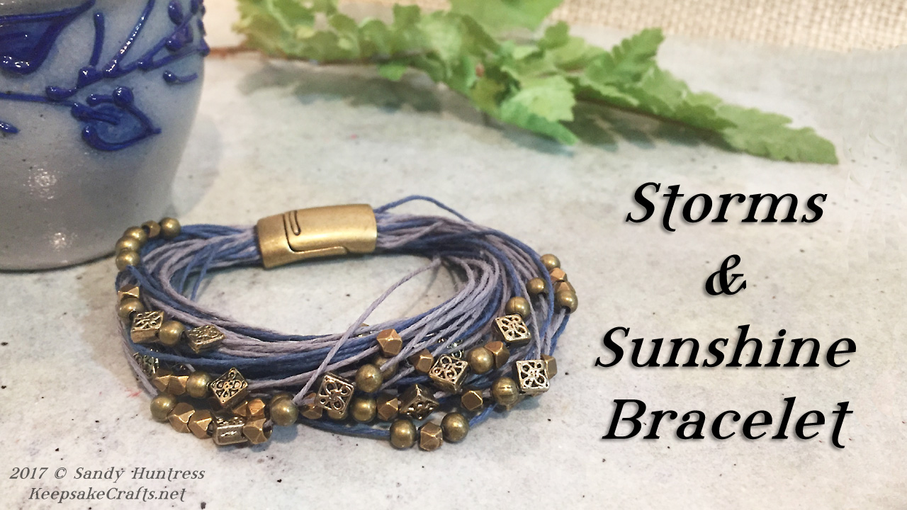 Storms & Sunshine Bracelet Jewelry Video Tutorial