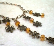 Crystal & Filigree necklace still