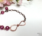 Infinity link bracelet