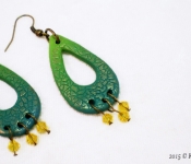 Ombré Clay Earrings