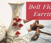 bell flower earrings cover