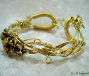 braided wire bracelet (2)