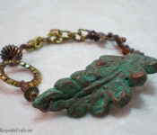 chunky leaf bracelet (2)