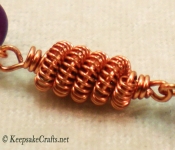 coiled-coil-wire-bead
