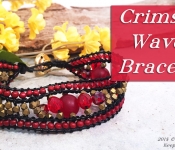 crimson waves bracelet cover