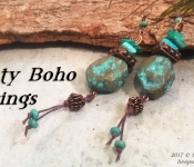 crusty boho earrings cover
