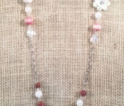 dogwood necklace long