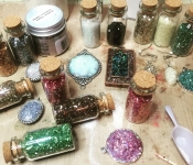 faux druzy