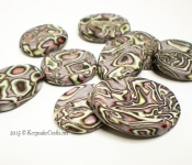 faux leopardskin jasper beads