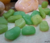 faux sea glass polymer clay
