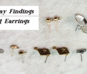 ff post earrings