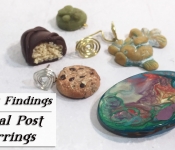 ff spiral post earrings