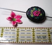 flower and kaleidoscope cane