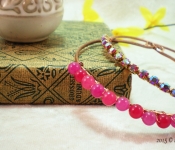hammered bangle bracelets