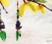 jungle dangle earrings