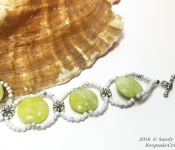 lime twist bracelet