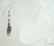 moonglow earrings patina
