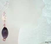 moonglow earrings silver