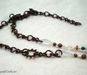 purple flower necklace (5)