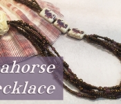 seahorse necklace cover
