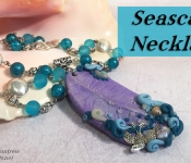 seascape necklace cover