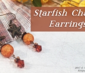 starfish charms earrings cover