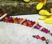 tapered crystals bracelet