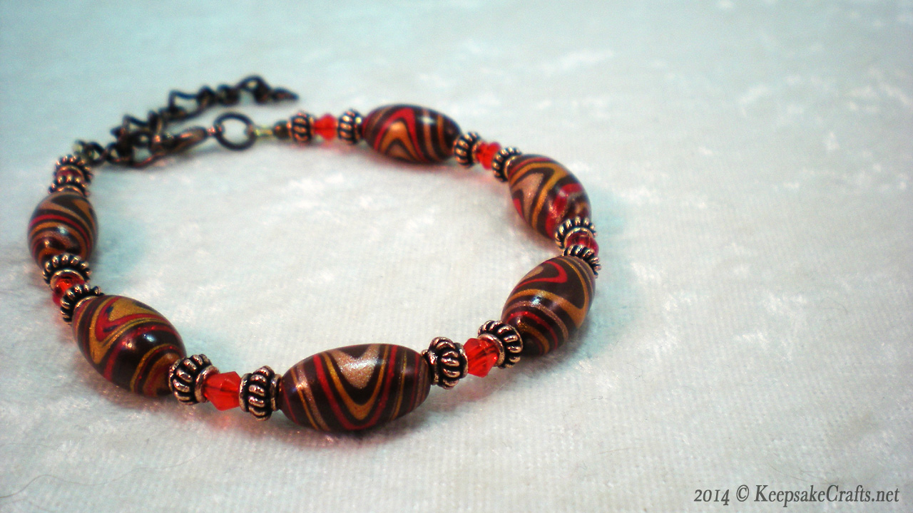 tribal swirl bracelet