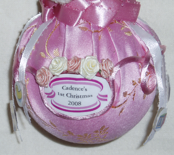 baby\'s first christmas ornament