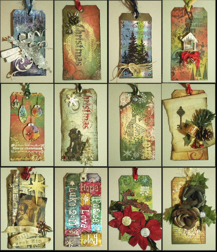 12 tags of Christmas-Tim Holtz 2009
