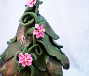 garden fairy house flowers