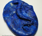 lapis lazuli dragon pendant (1)