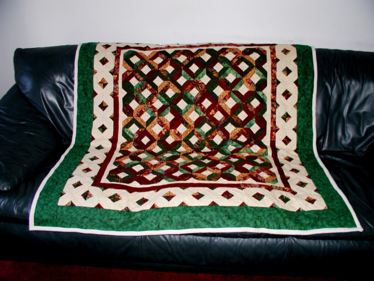 Zigzag Flannel Baby Quilt - Homepage - allpeoplequilt.com