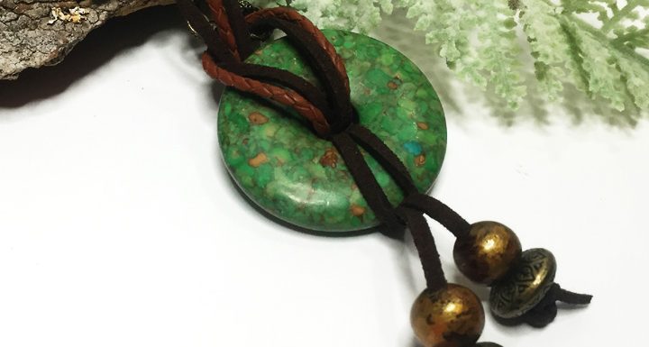 Green Mosaic Necklace Video Tutorial