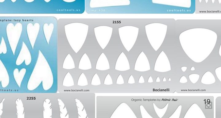 Friday Findings-Making Design Stencils/Shape Templates