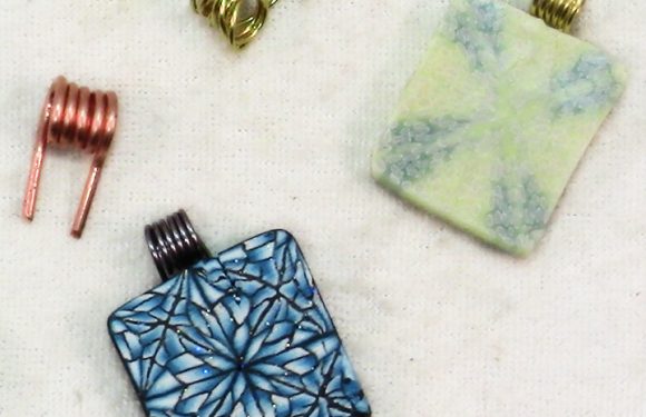 How To Make Custom Wire Bails for Polymer Jewelry-Friday Findings
