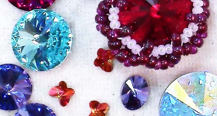Rivolis, Chatons & Fancy Stones-What Are They and How to Use Them? Friday Findings