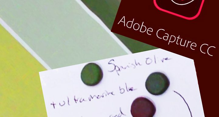 Color Mixing Tips and Creating Custom Color Palettes With Adobe Capture CC-Friday Findings