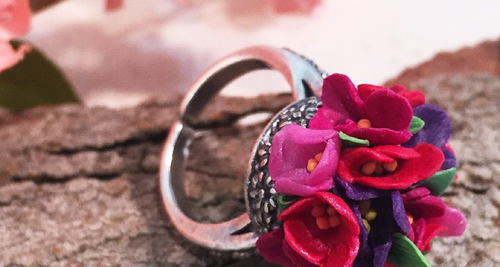 Blossom Bouquet Ring-Polymer Clay Jewelry Tutorial