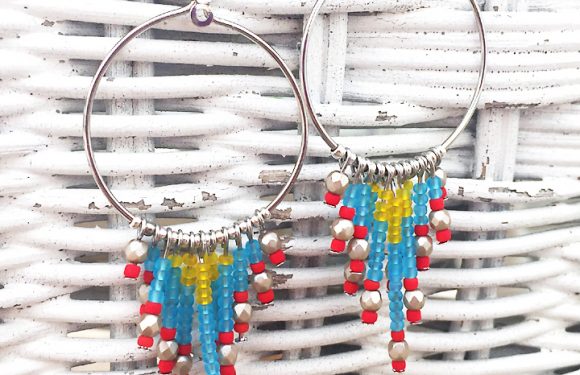DIY Boho Chic Dangle Earrings – Bead Jewelry Tutorial