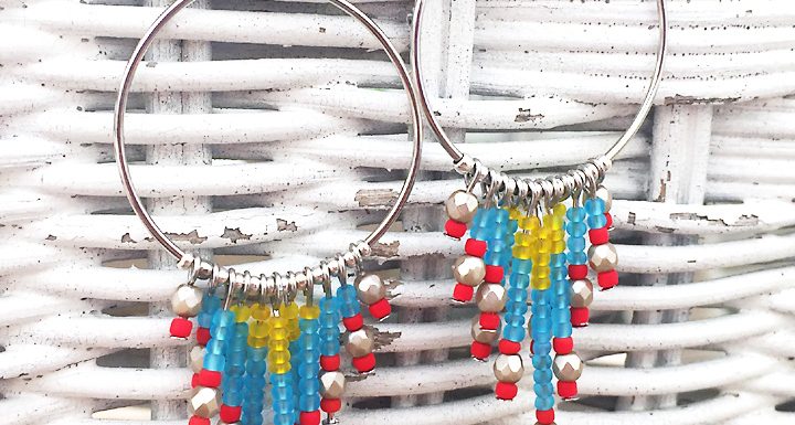 DIY Boho Chic Dangle Earrings – Bead Jewelry Tutorial