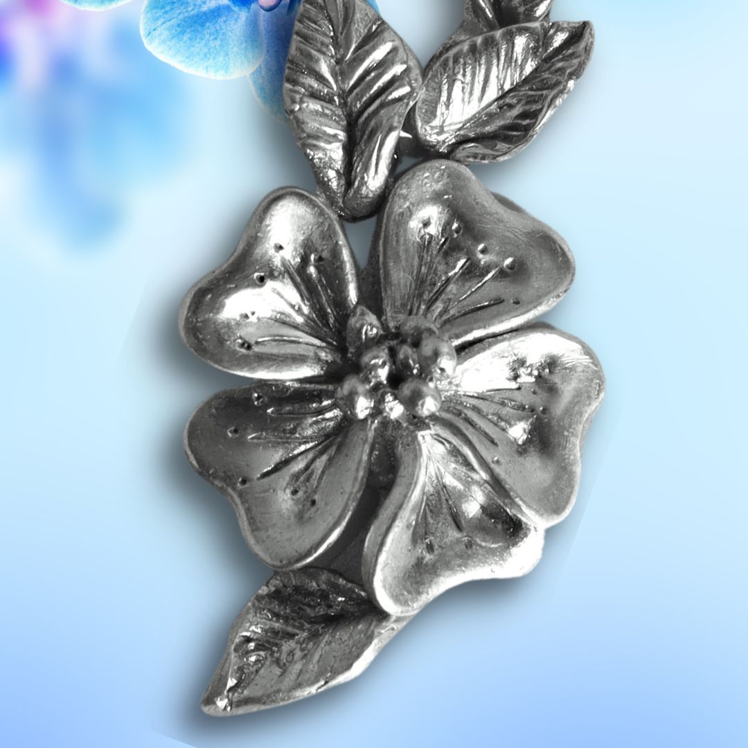 Easy Metal Clay Jewelry-Sculpt FINE SILVER Flowers - Amarilo Jewelry