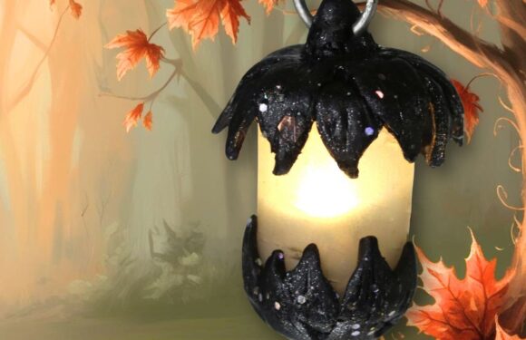 How to Create a Whimsical Polymer Clay Fairy Lamp That Glows!