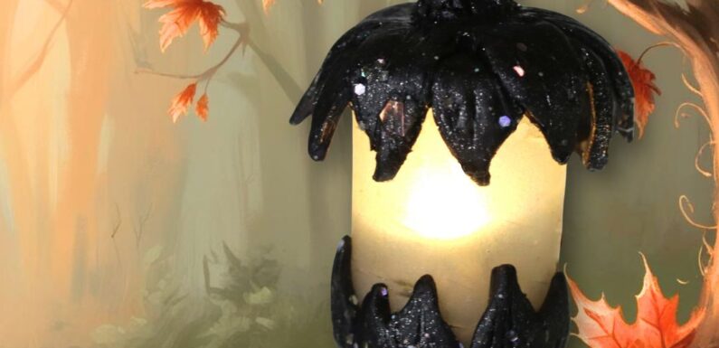 How to Create a Whimsical Polymer Clay Fairy Lamp That Glows!